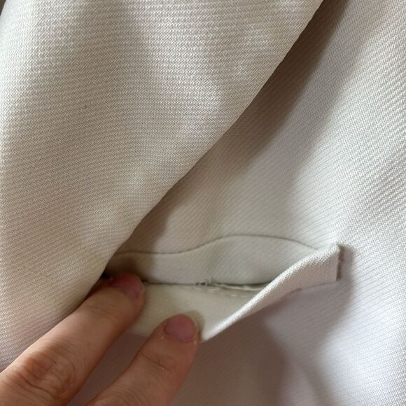 RAG & BONE Women's Natural Preston Double-breasted Wool-blend Crepe Blazer sz 10 - Picture 5 of 11